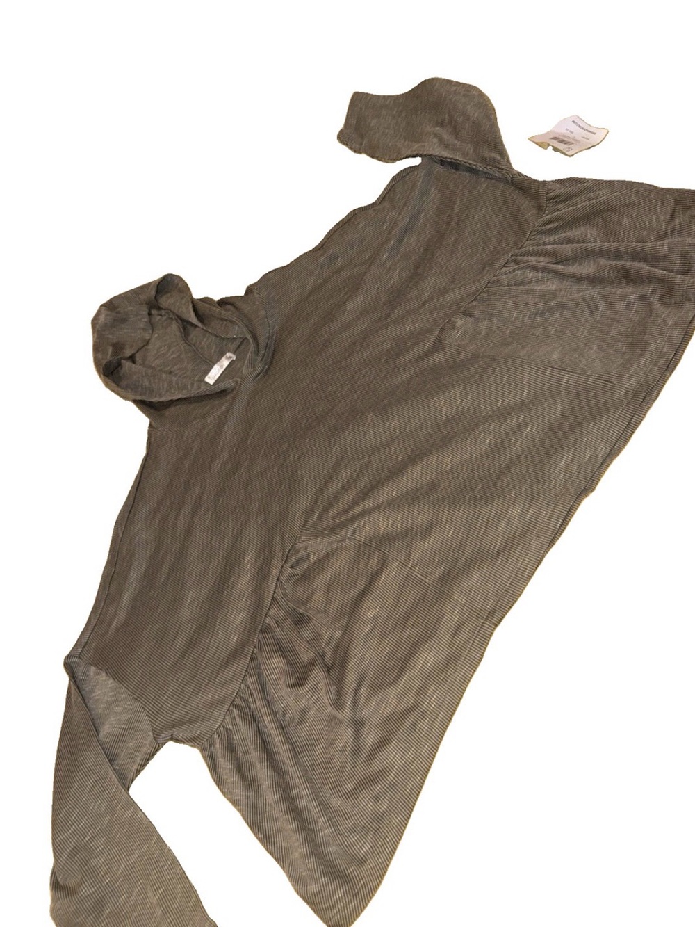 89th & Madden Oversized Blouse Hooded Shirt Hooded Large